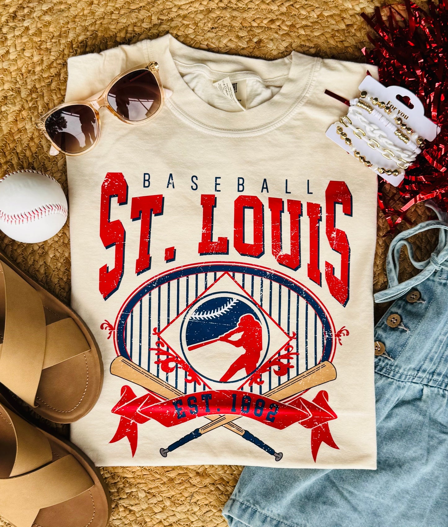 St. Louis MLB Tee