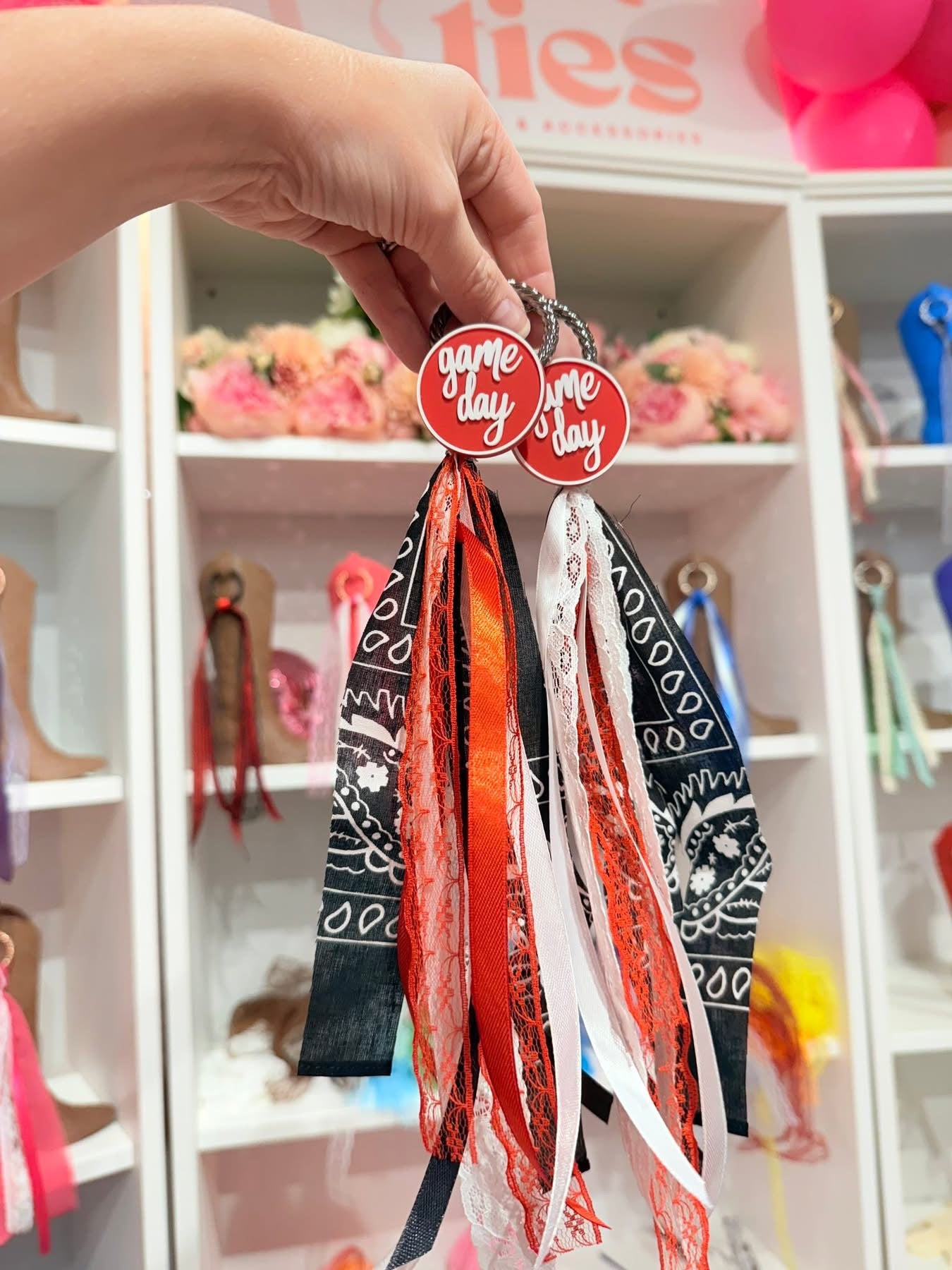 Boot Charms for Custom Boot Ties & Ribbons Clip On