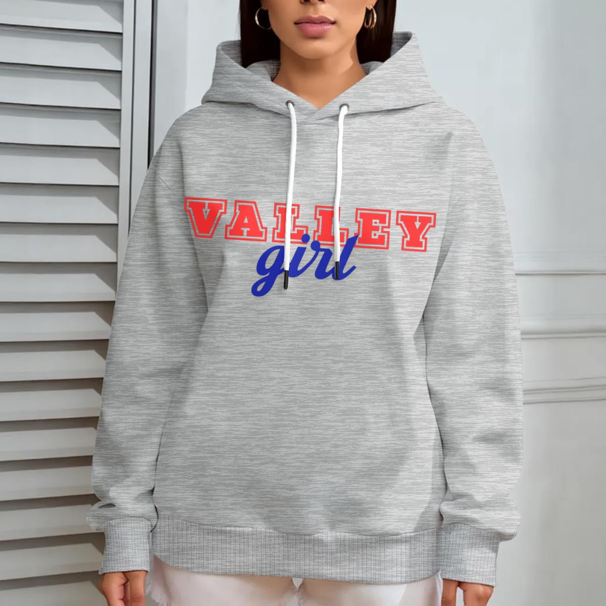 Valley Girl ~ SwwetPea & Sage Collective Exclusive Design ~ Women's Oversize Hoodie With Fleece |DTF