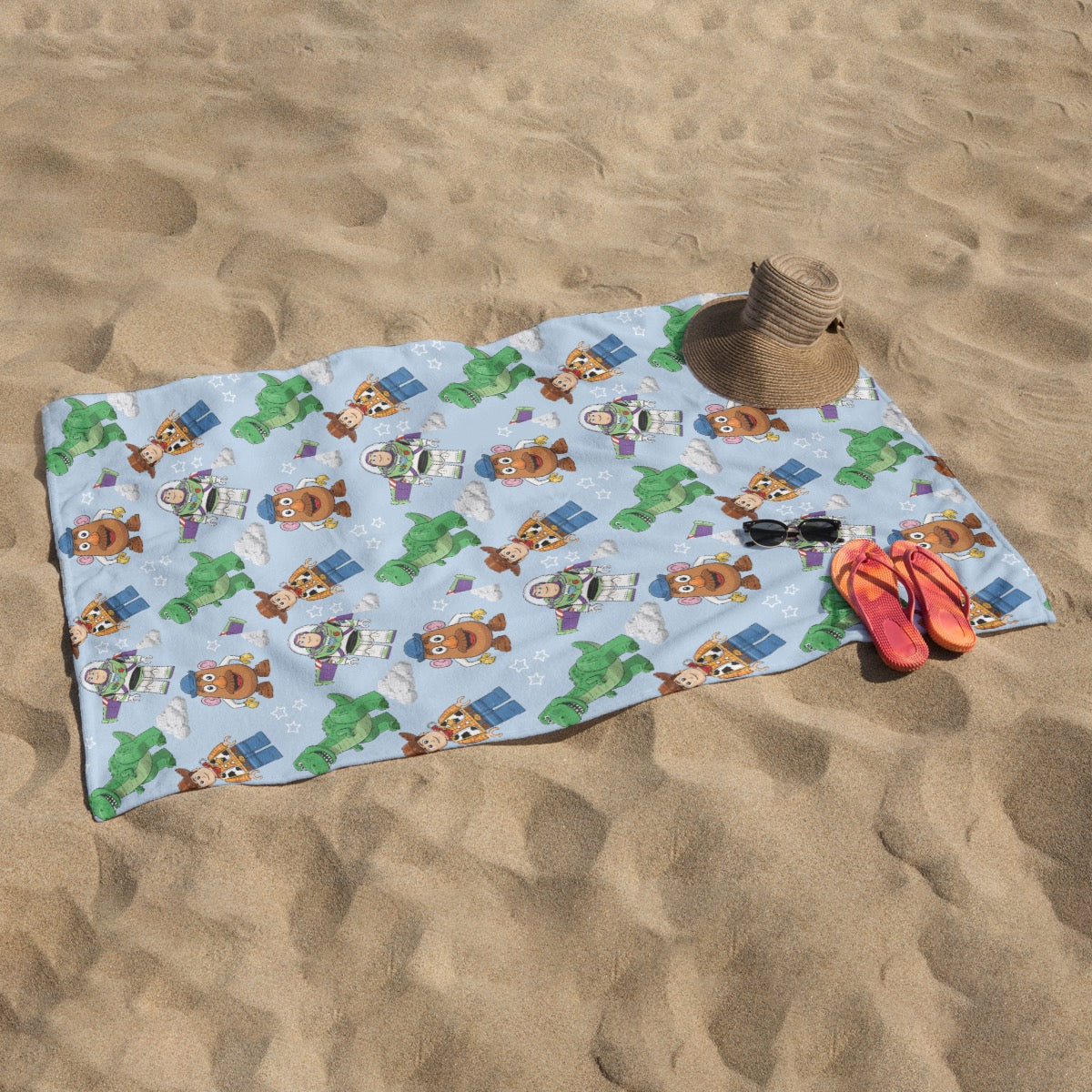 Toys exclusive design 52”x32” Microfiber Polyester Beach Towel