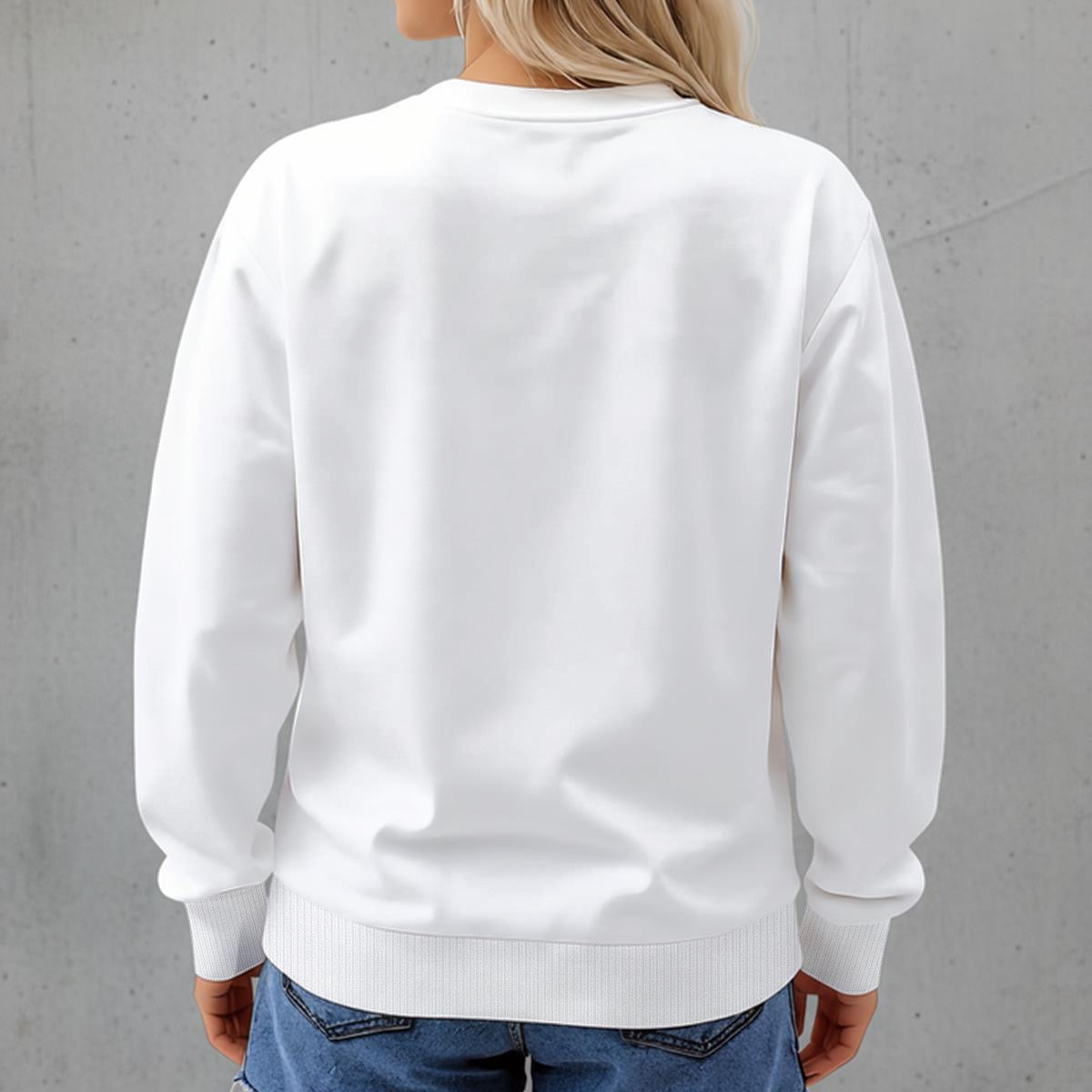 Seneca Doodles ~ SweerPea & Sage Collective Exclusive Design Women's Fleece Crew Neck Sweatshirt|DTF