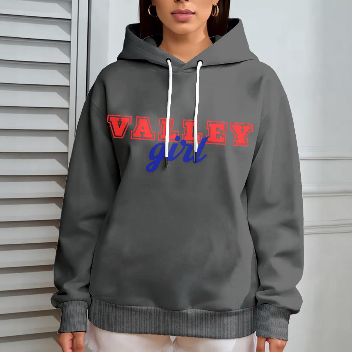 Valley Girl ~ SwwetPea & Sage Collective Exclusive Design ~ Women's Oversize Hoodie With Fleece |DTF
