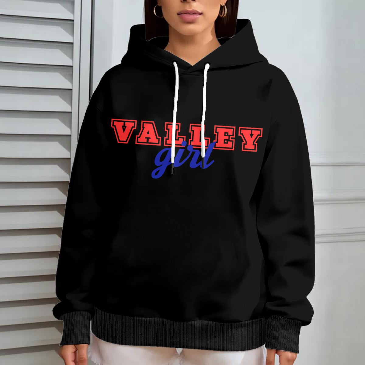 Valley Girl ~ SwwetPea & Sage Collective Exclusive Design ~ Women's Oversize Hoodie With Fleece |DTF