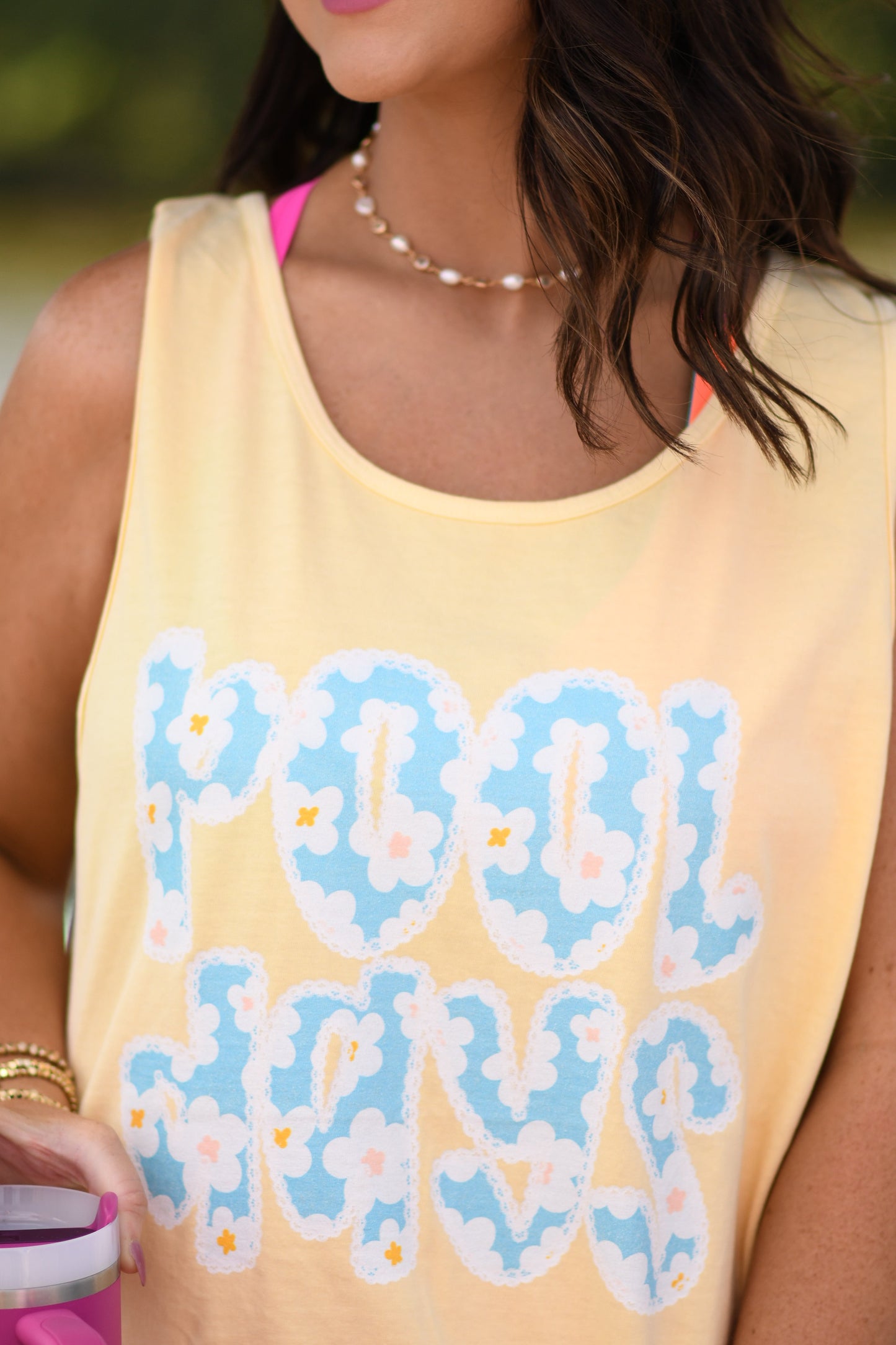 Pool Days Daisies Tank/Tees