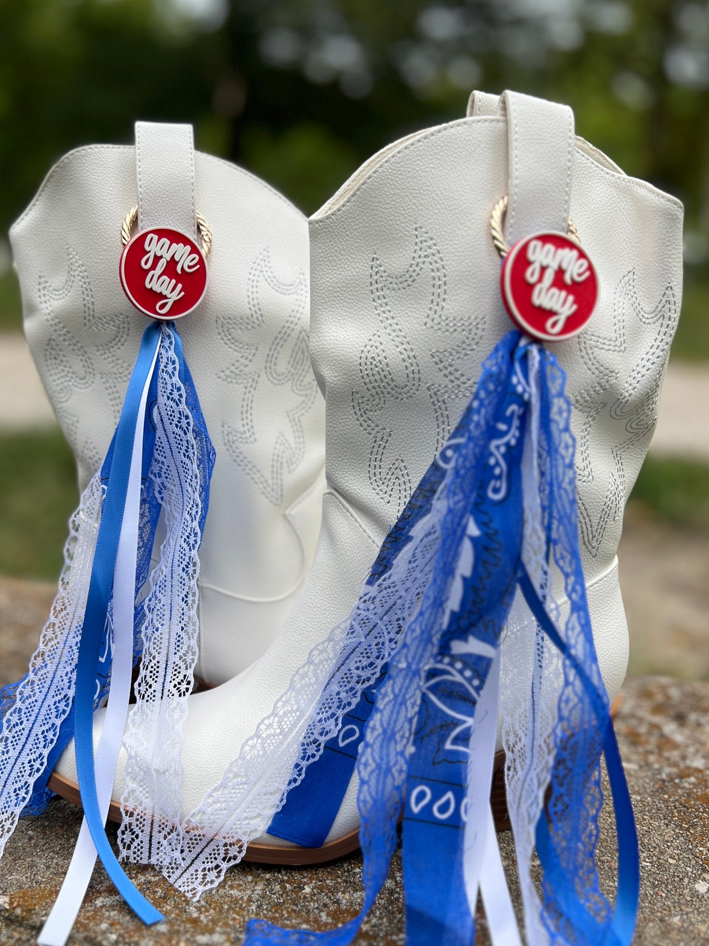 Boot Charms for Custom Boot Ties & Ribbons Clip On