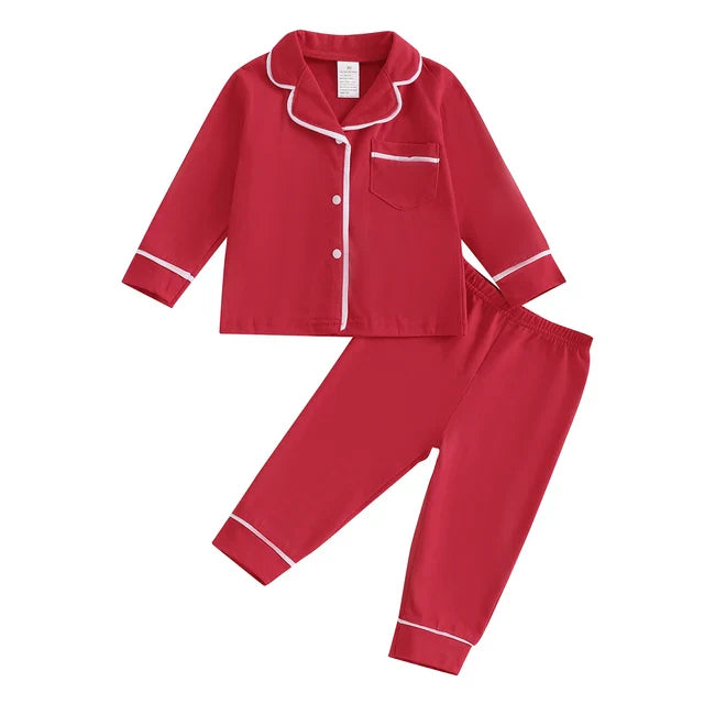 Red Trim Jammies rts