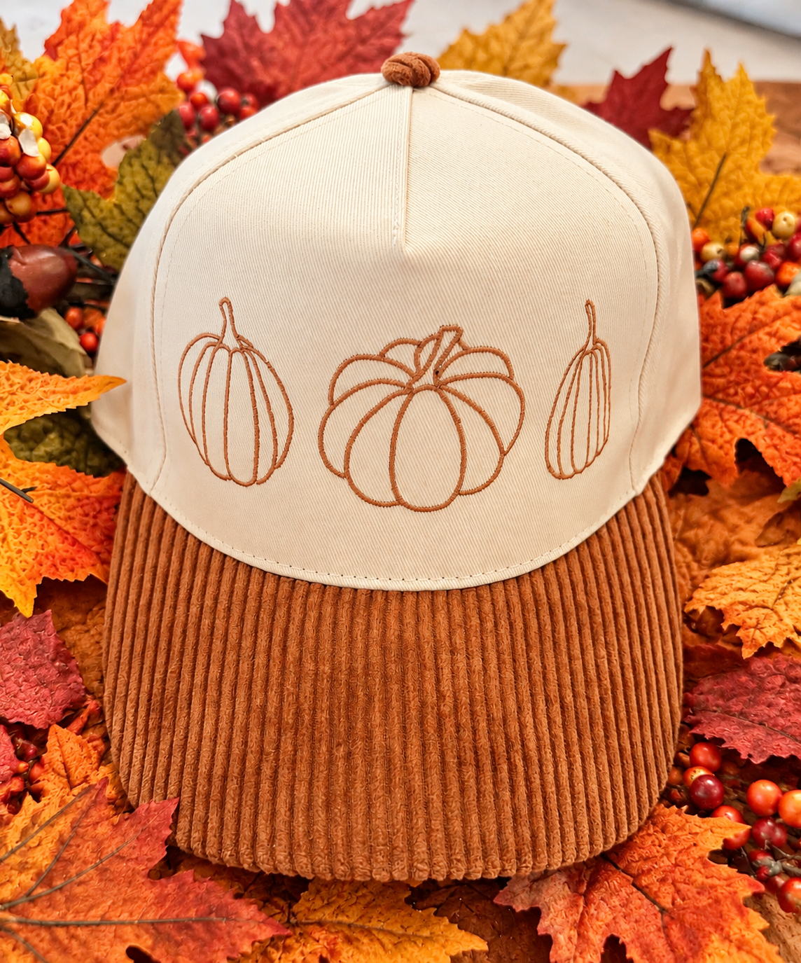 RTS Pumpkins Corduroy Hat