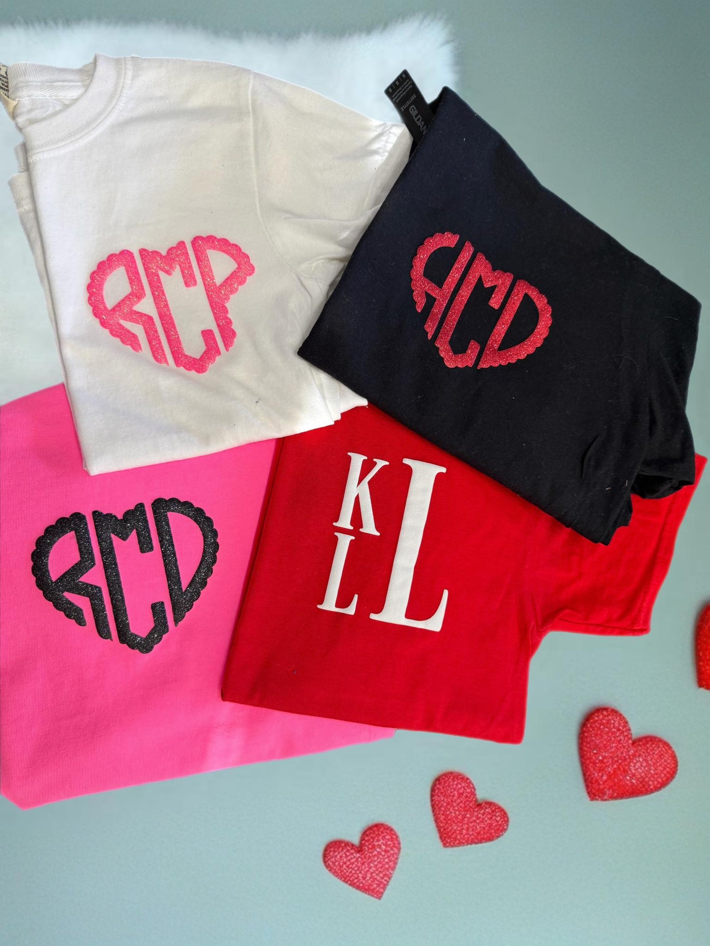 Valentines Day Themed Mono Tees - WS