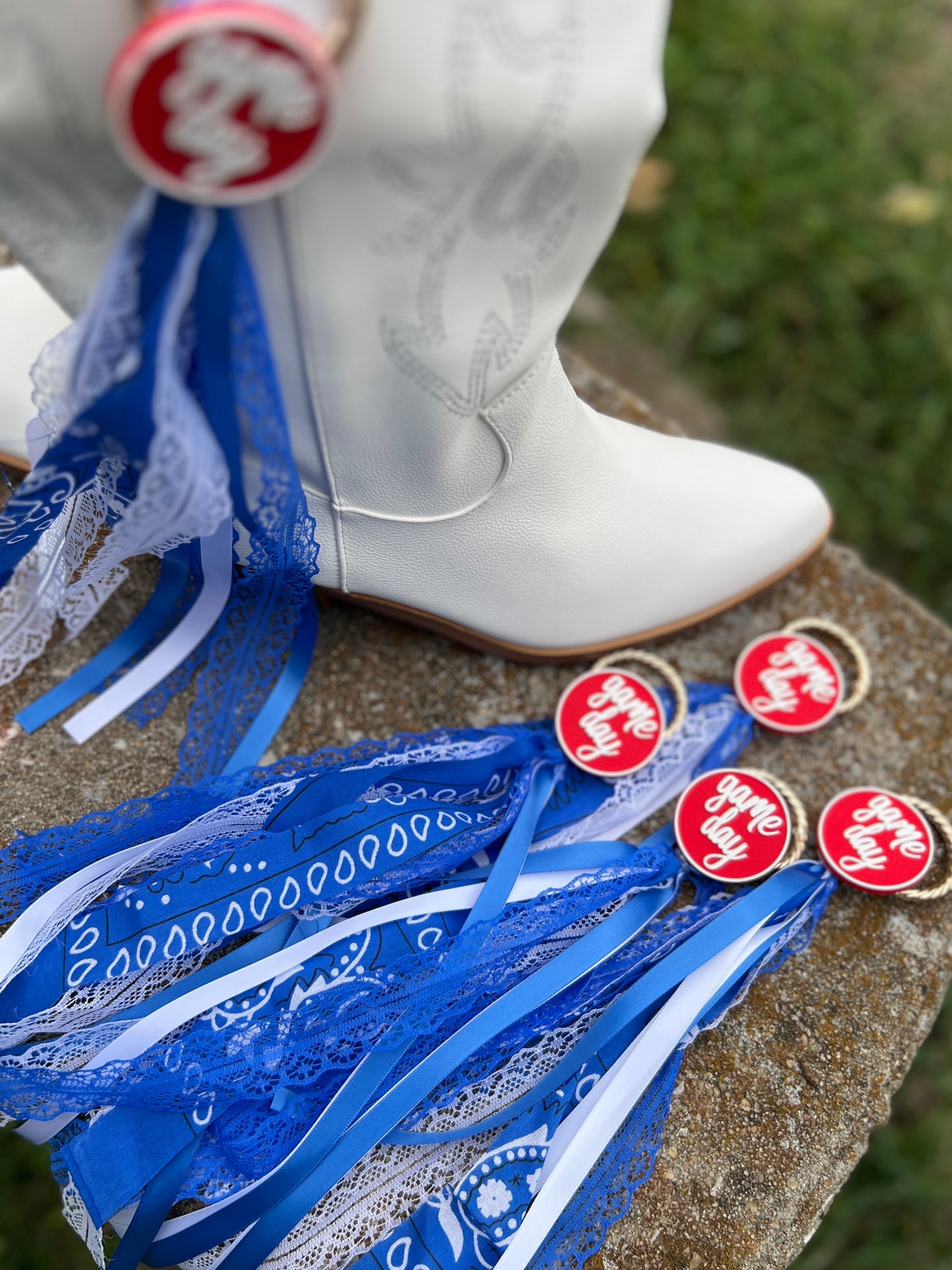 Boot Charms for Custom Boot Ties & Ribbons Clip On