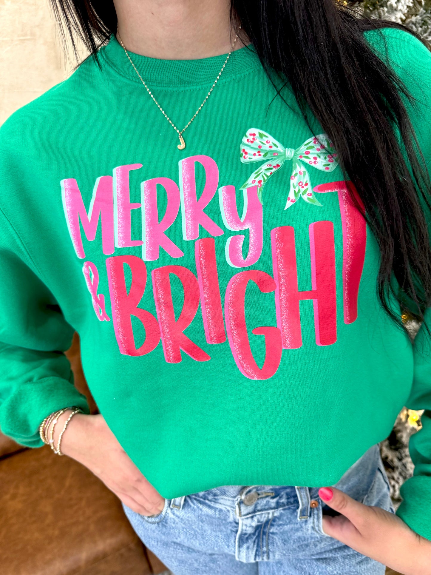 Pink M&B Graphic Tee or Sweatshirt