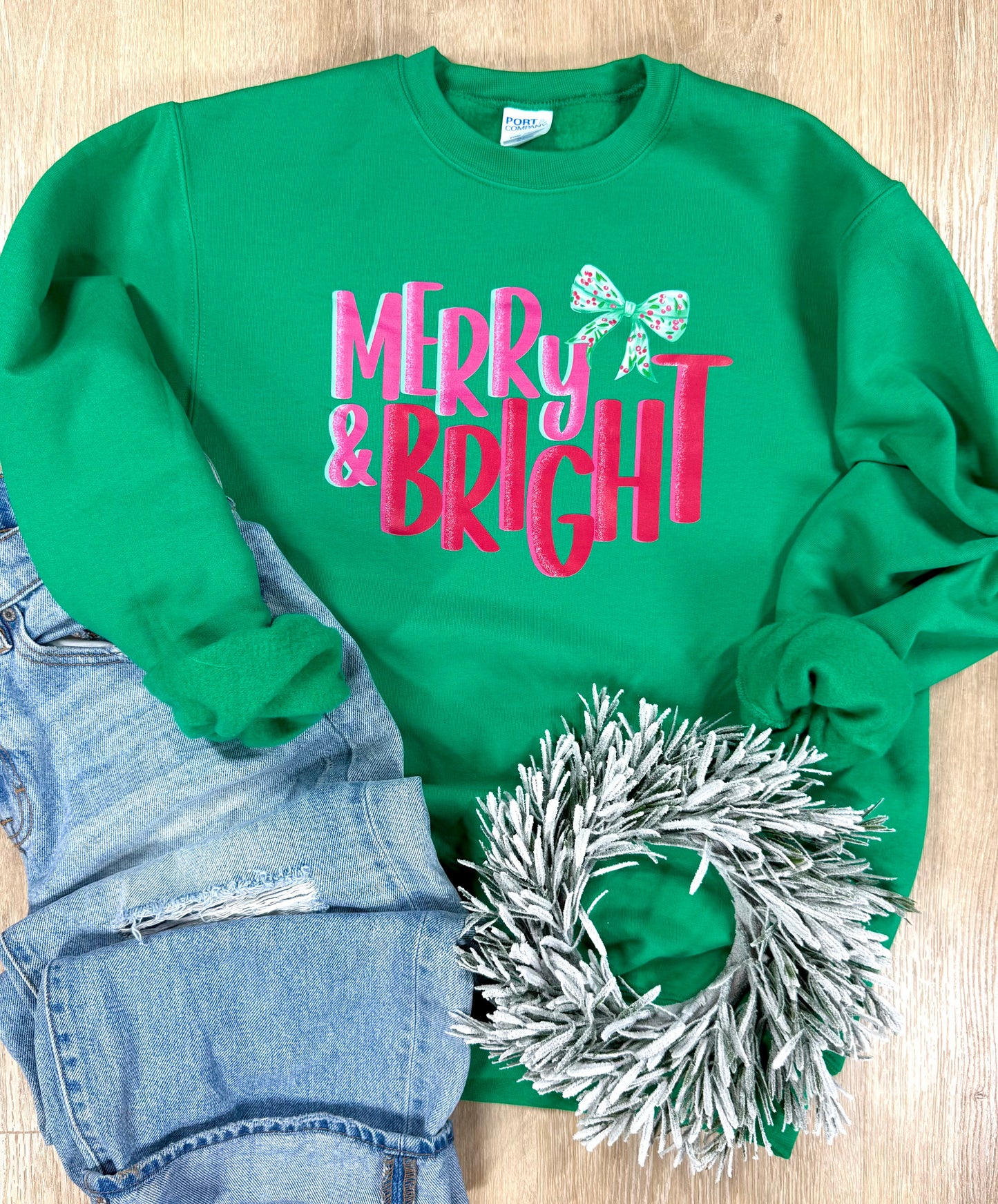 Pink M&B Graphic Tee or Sweatshirt