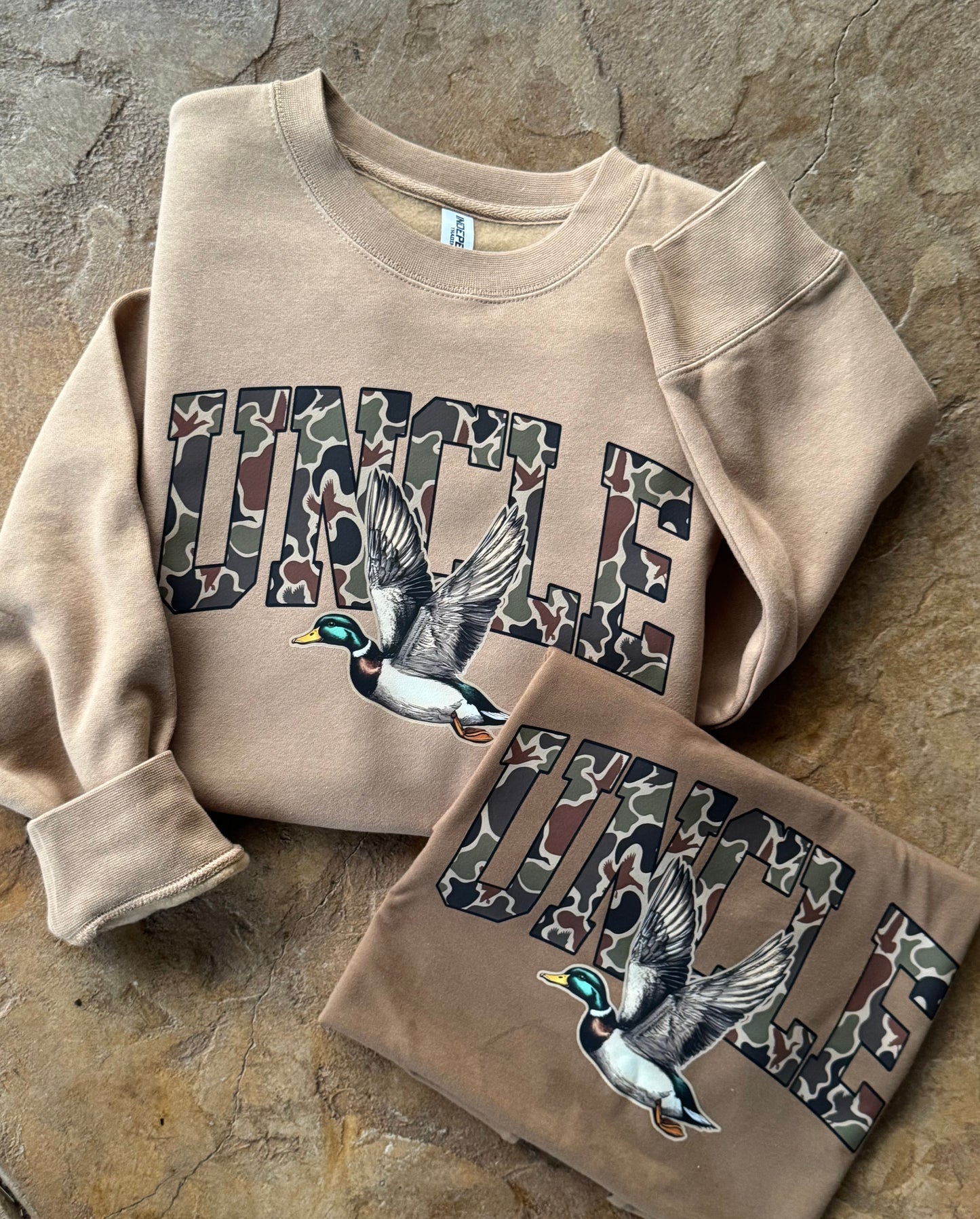 Uncle Camo Duck Tee/Sweatshirt