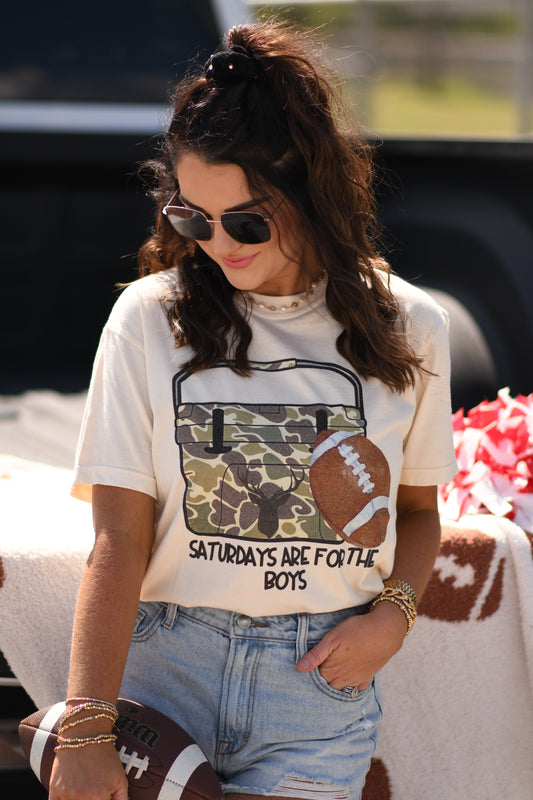 Saturdays Are For The Boys Tee