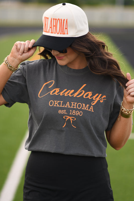 Cowboys Oklahoma Bow Tee