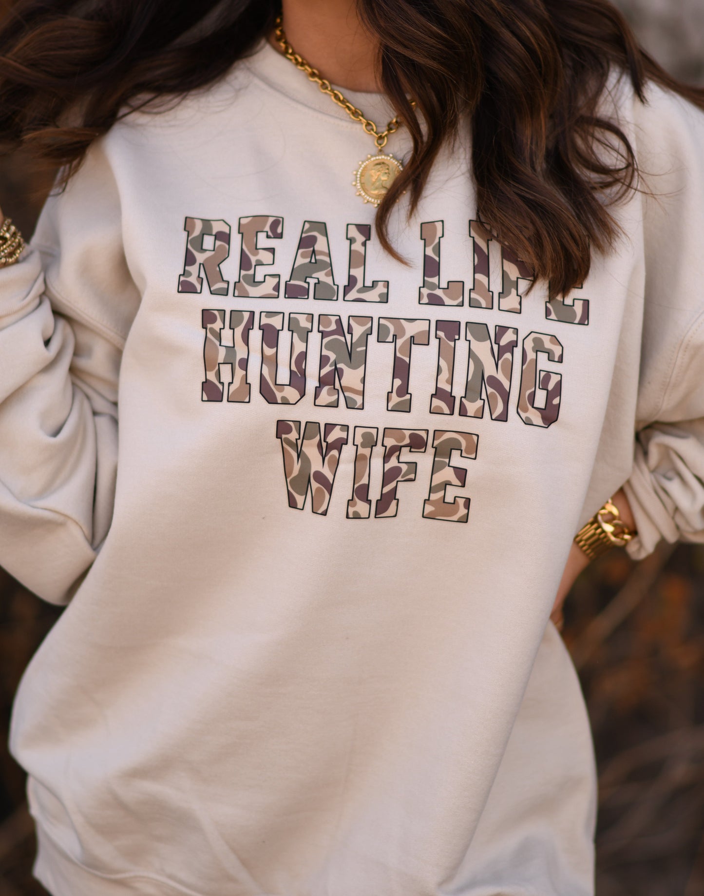 Real Life Hunting Wife Tee / Sweatshirt