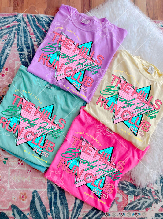 The hills run club- multiple styles