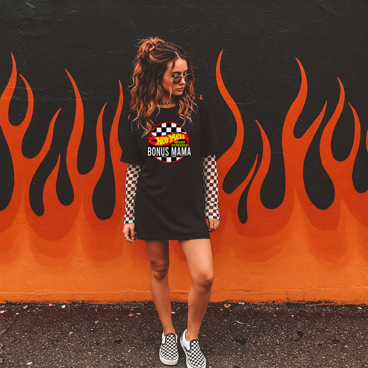 Hot mess, stressed bonus mama- Multiple Styles