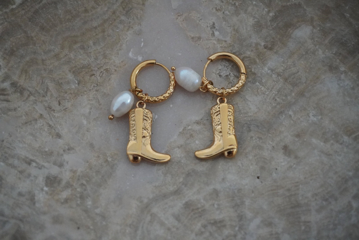 COWGIRL BOOT EARRINGS