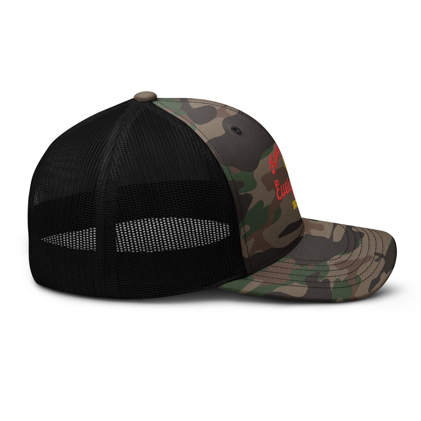 KC vs Everybody *SweetPea & Sage Collective Exclusive Design* Camouflage trucker hat
