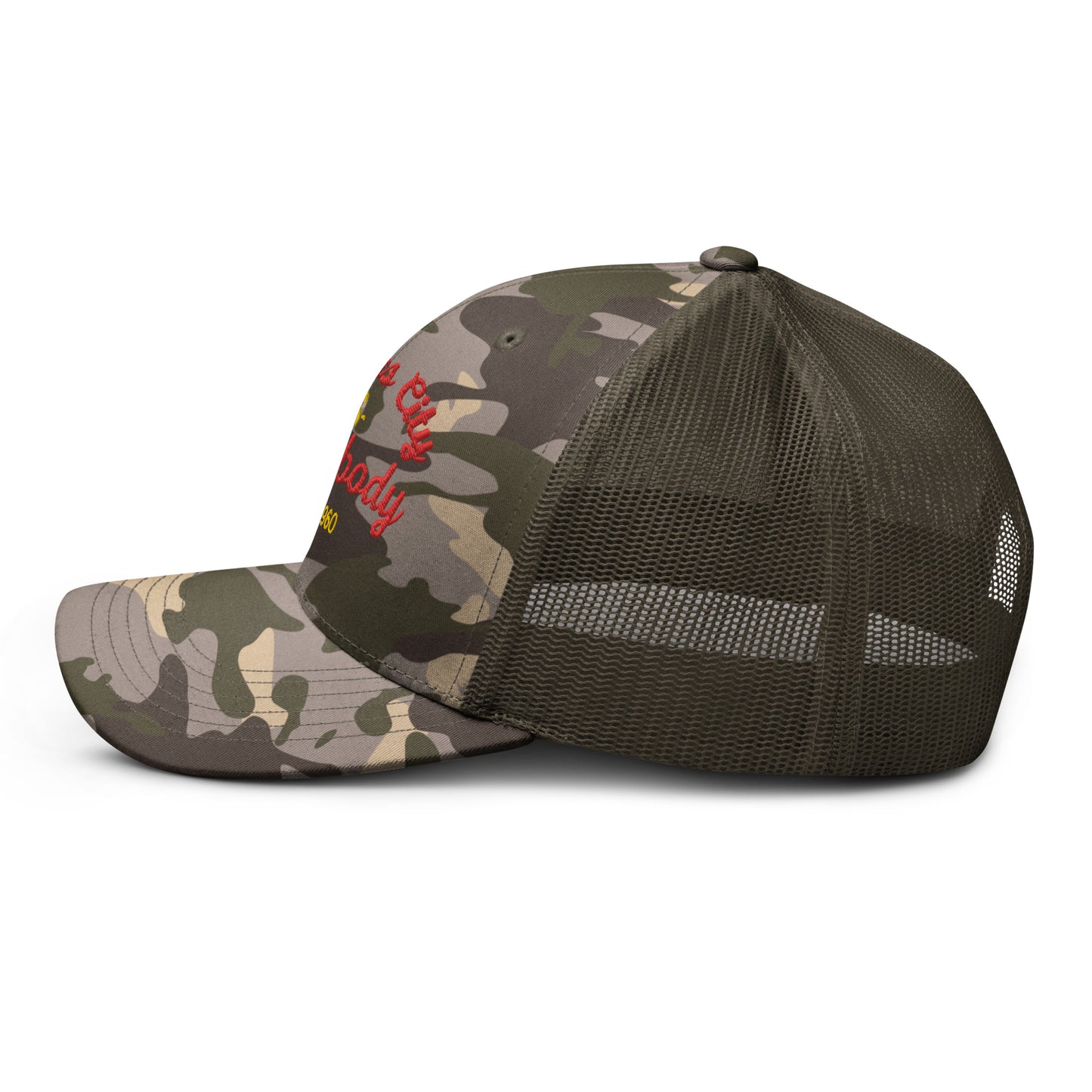 KC vs Everybody *SweetPea & Sage Collective Exclusive Design* Camouflage trucker hat