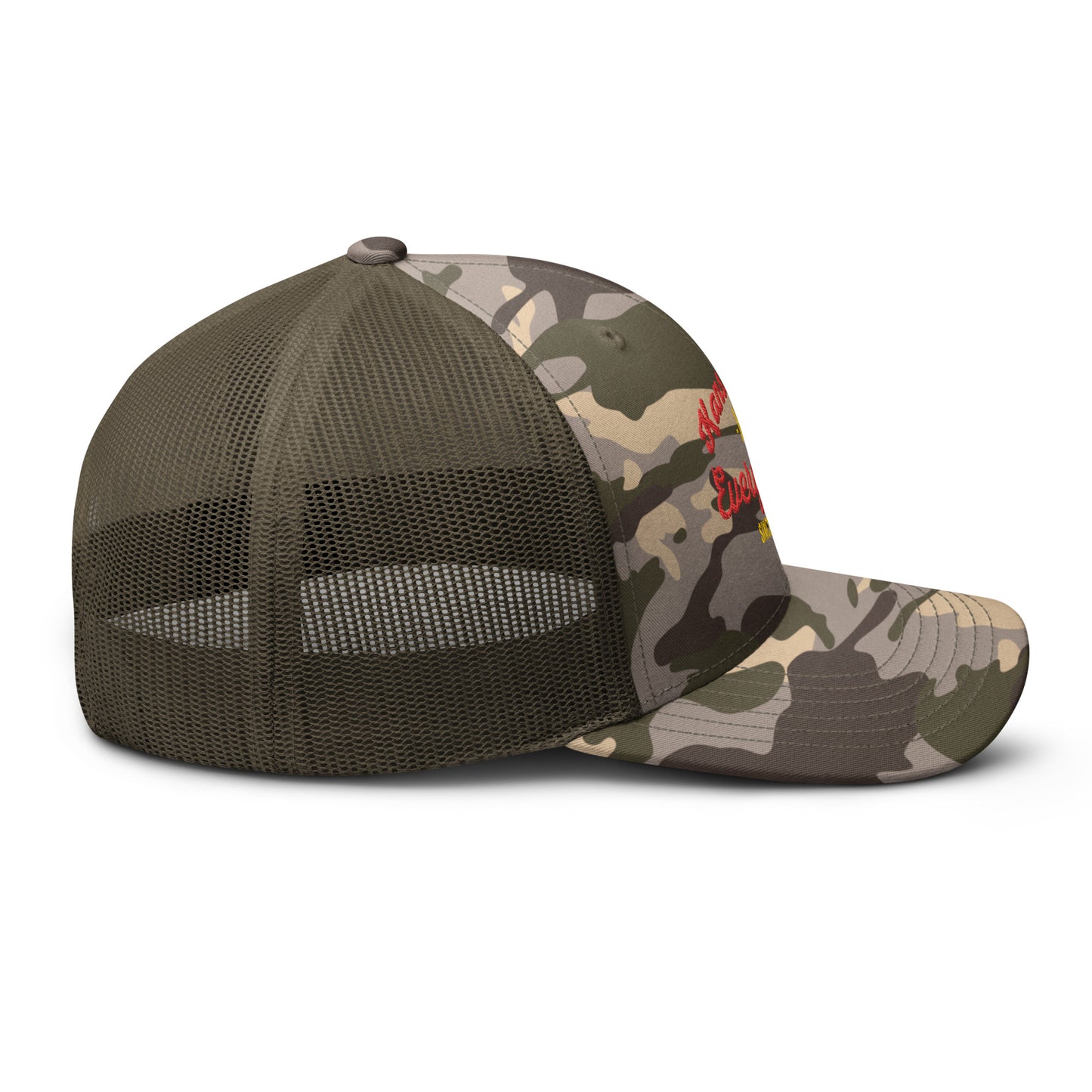 KC vs Everybody *SweetPea & Sage Collective Exclusive Design* Camouflage trucker hat