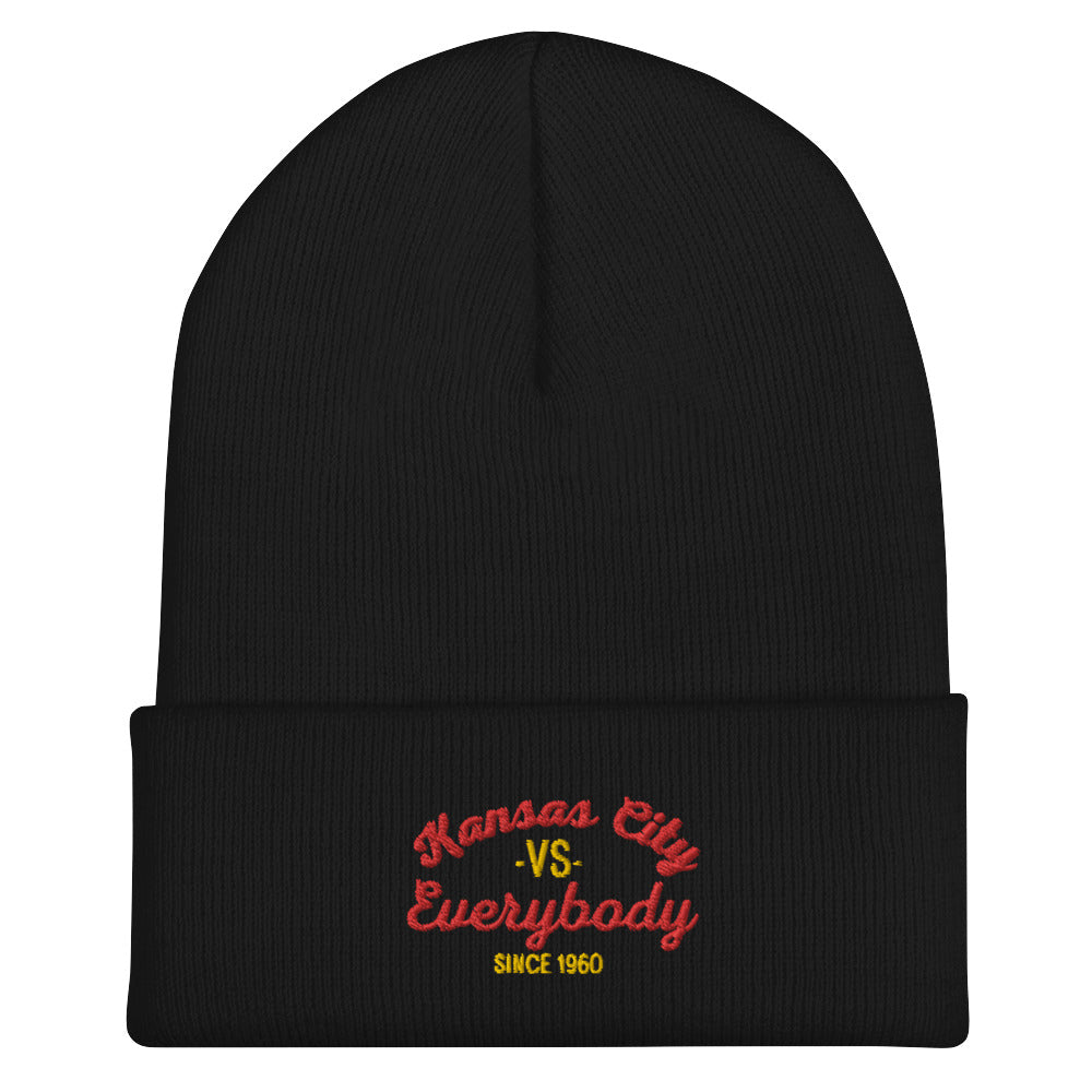 KC vs Everybody *SweetPea & Sage Exclusive Design*Cuffed Beanie