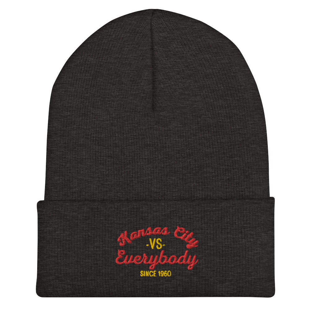 KC vs Everybody *SweetPea & Sage Exclusive Design*Cuffed Beanie