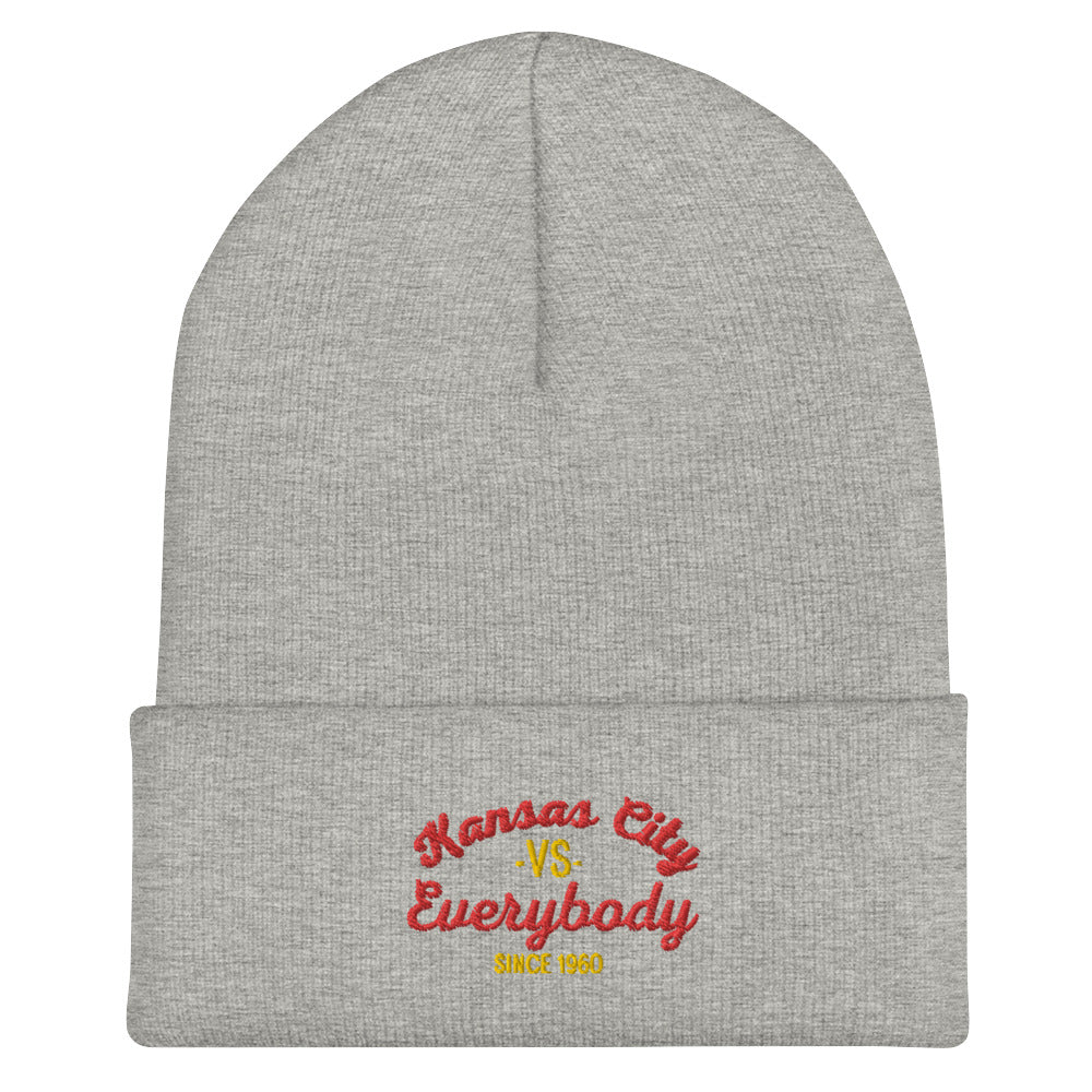 KC vs Everybody *SweetPea & Sage Exclusive Design*Cuffed Beanie