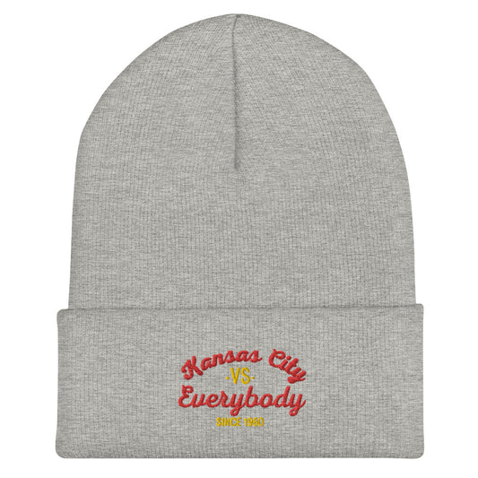 KC vs Everybody *SweetPea & Sage Exclusive Design*Cuffed Beanie