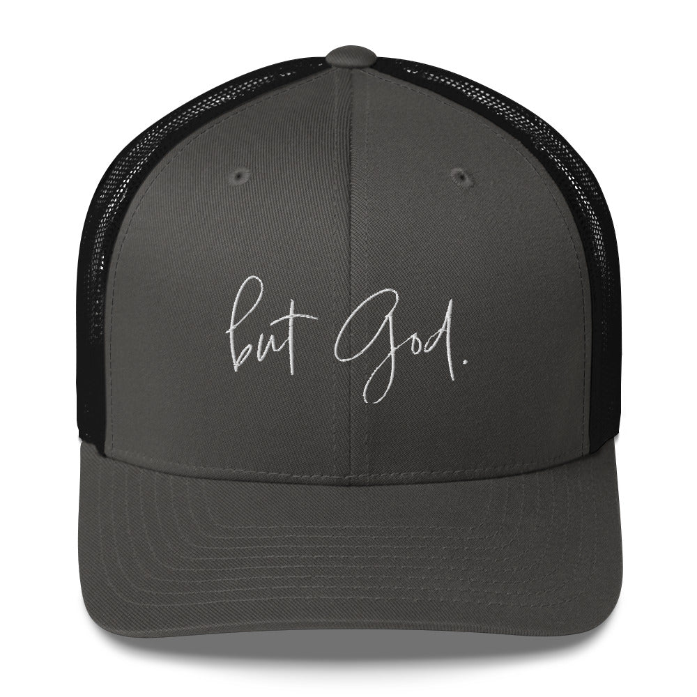 But God * SweetPea & Sage Collective Exclusive Design* Trucker Cap