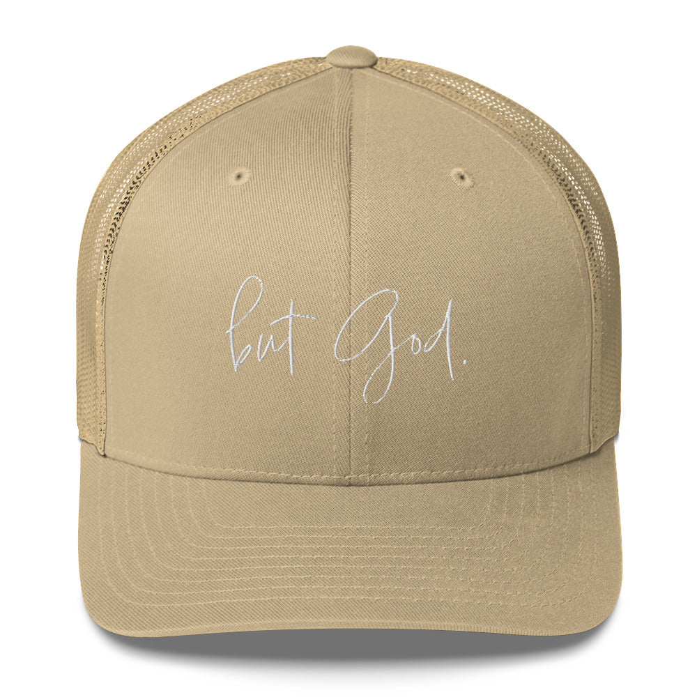 But God * SweetPea & Sage Collective Exclusive Design* Trucker Cap