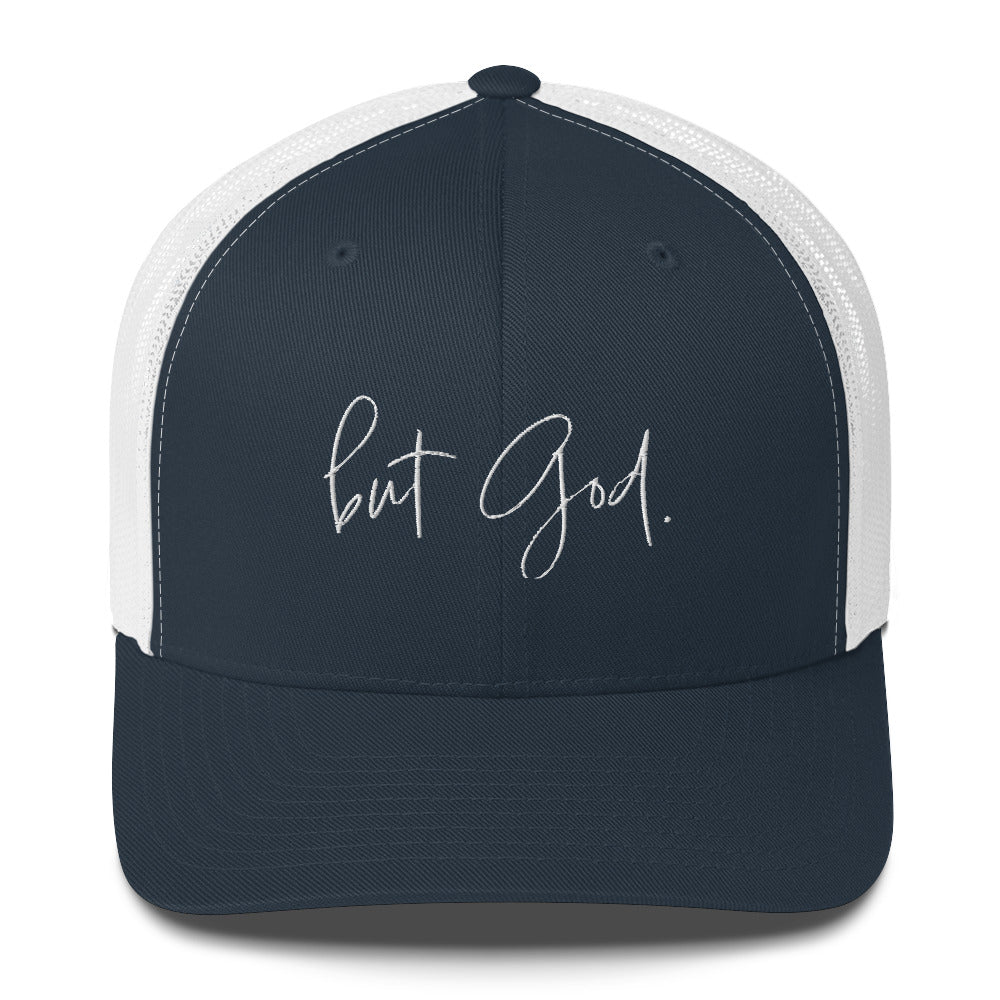 But God * SweetPea & Sage Collective Exclusive Design* Trucker Cap