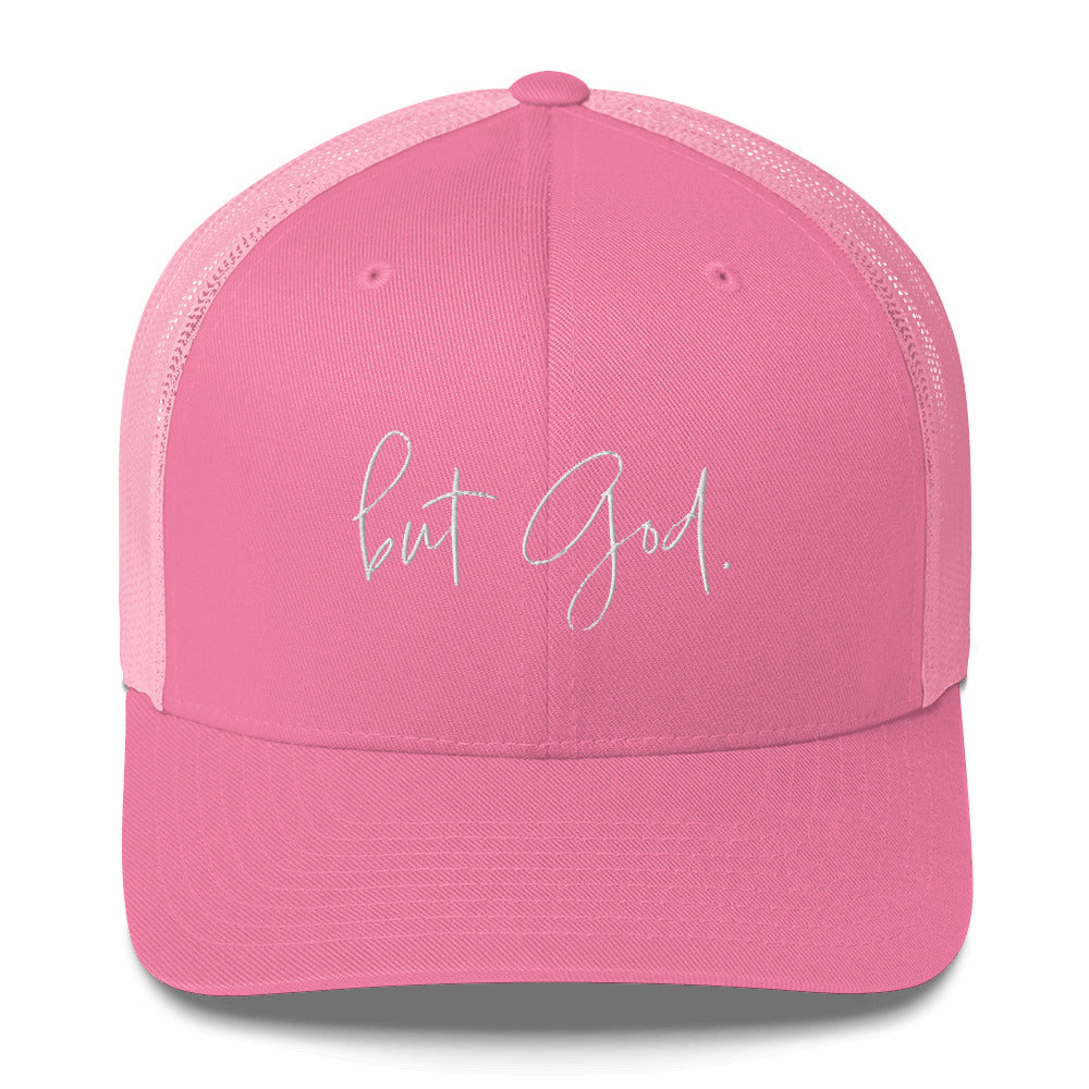 But God * SweetPea & Sage Collective Exclusive Design* Trucker Cap