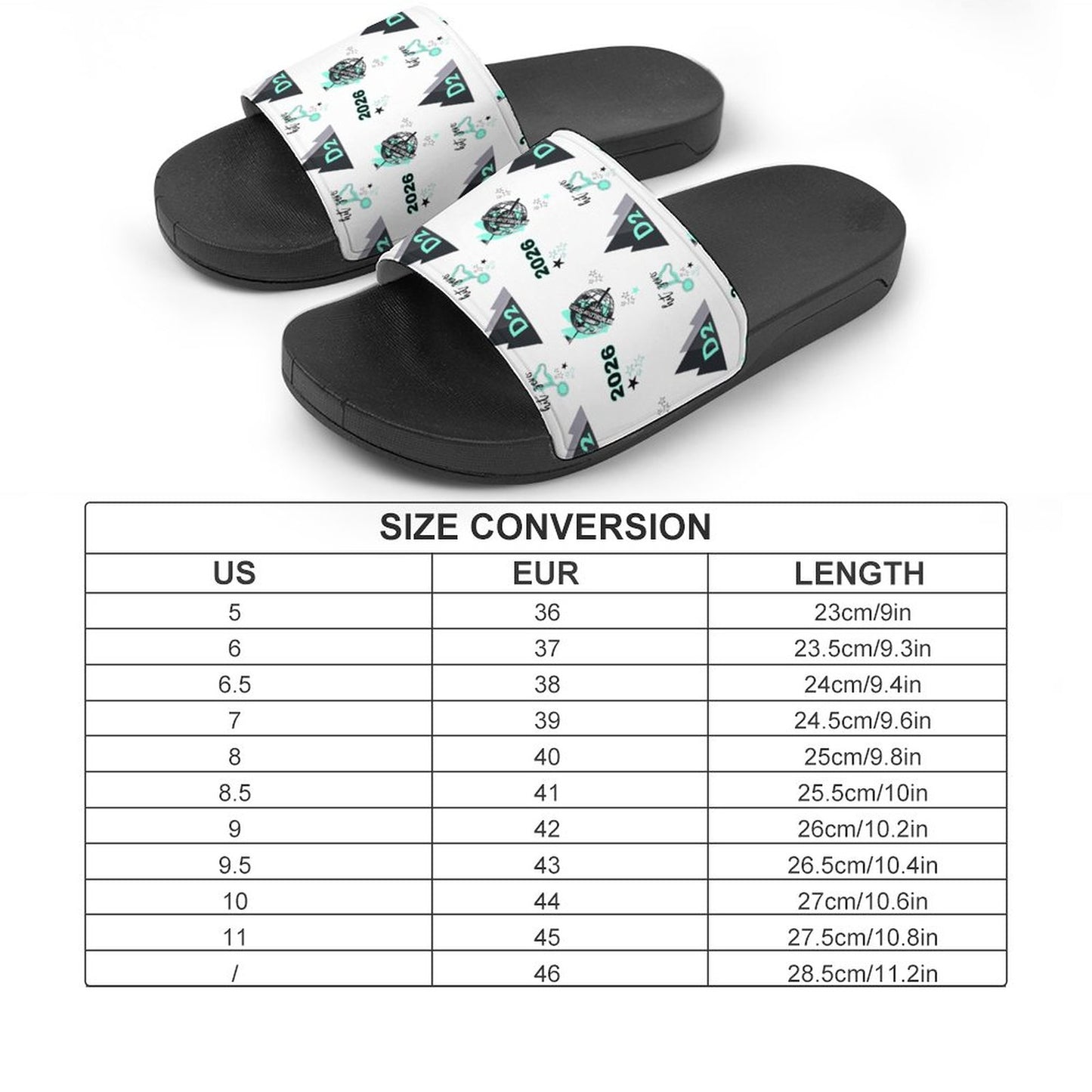 Hit Zero exclusive design Personalized Casual Unisex PVC Slippers