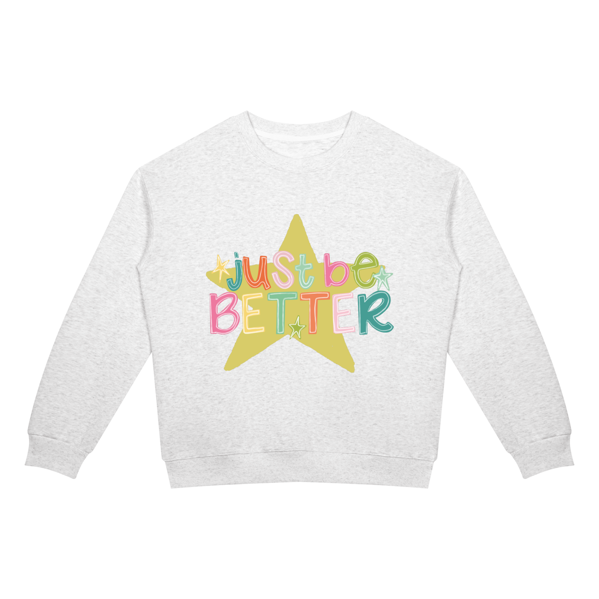 crewneck,stardesign,positive,sweetpeaandsage