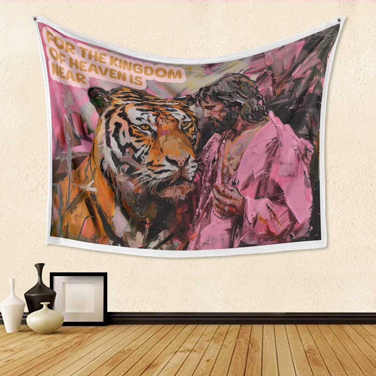 For the Kingdom of Heaven is Near Single-Side Print Tapestry