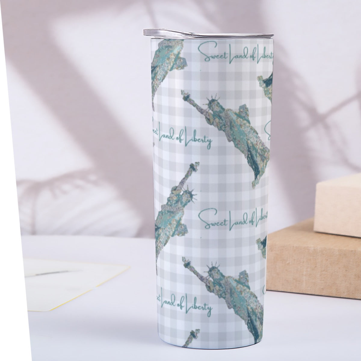 Sweet Land of Liberty Tumbler 20 oz. Statue of Liberty