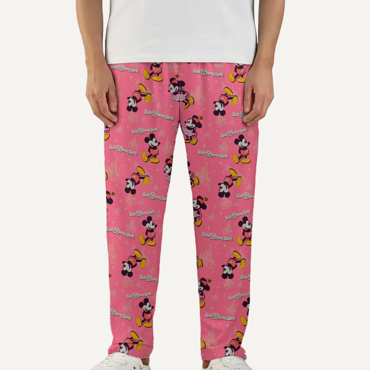 Pink Mouse exclusive design Brushed Poly-Spandex Men’s Pajama Pants