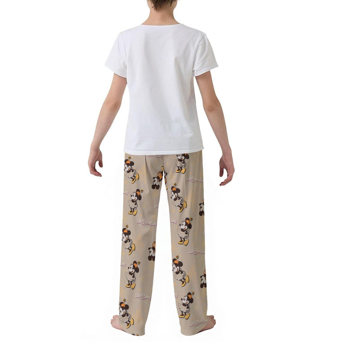 Brown Mouse exclusive design Brushed Poly-Spandex Kid’s Pajama Pants