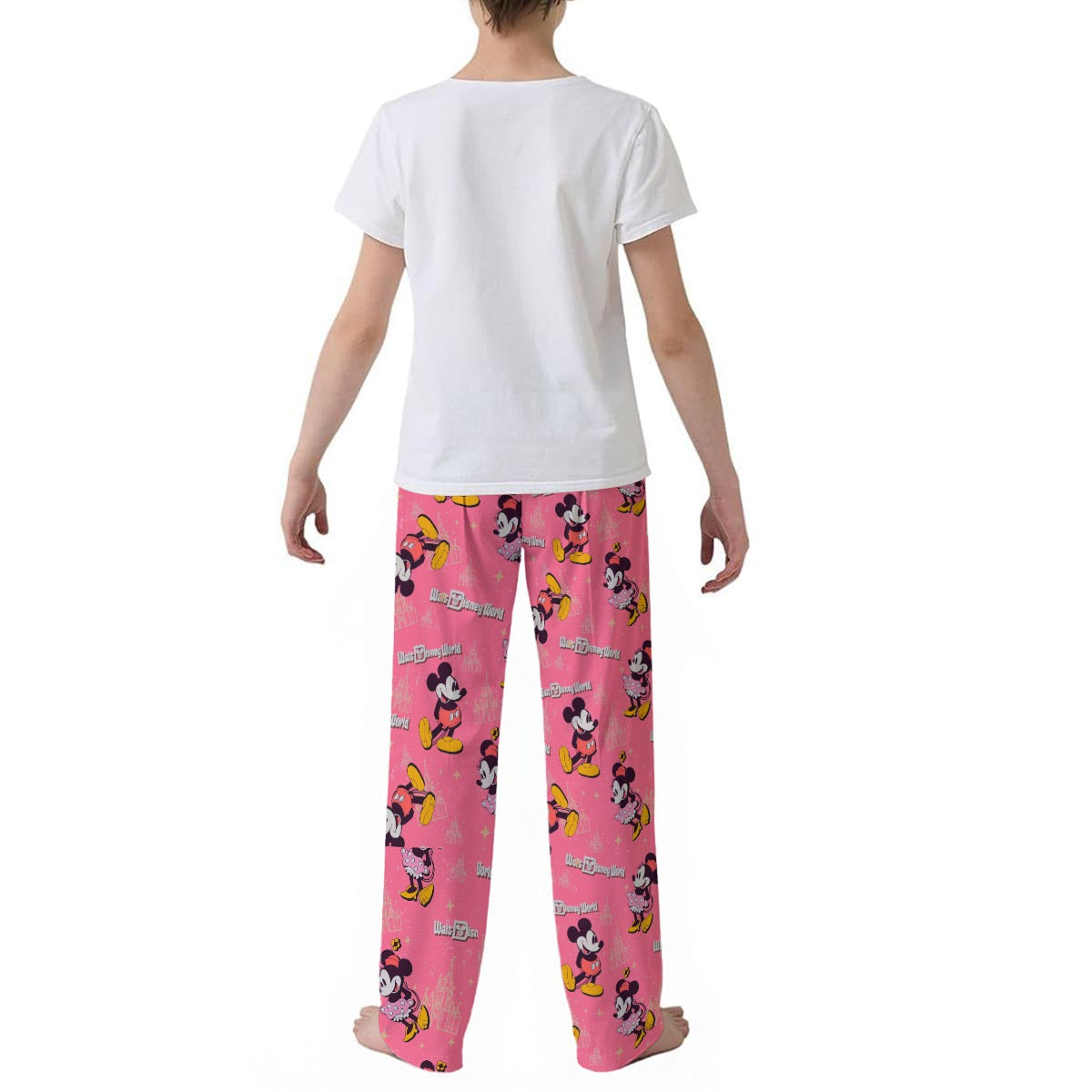 Pink Mouse exclusive design Brushed Poly-Spandex Kid’s Pajama Pants