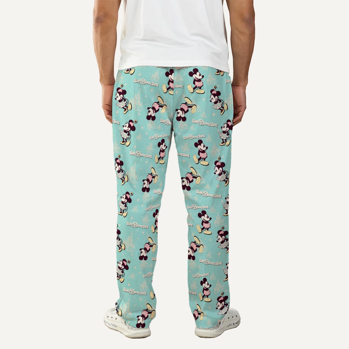 Turquoise Mouse exclusive design Brushed Poly-Spandex Men’s Pajama Pants