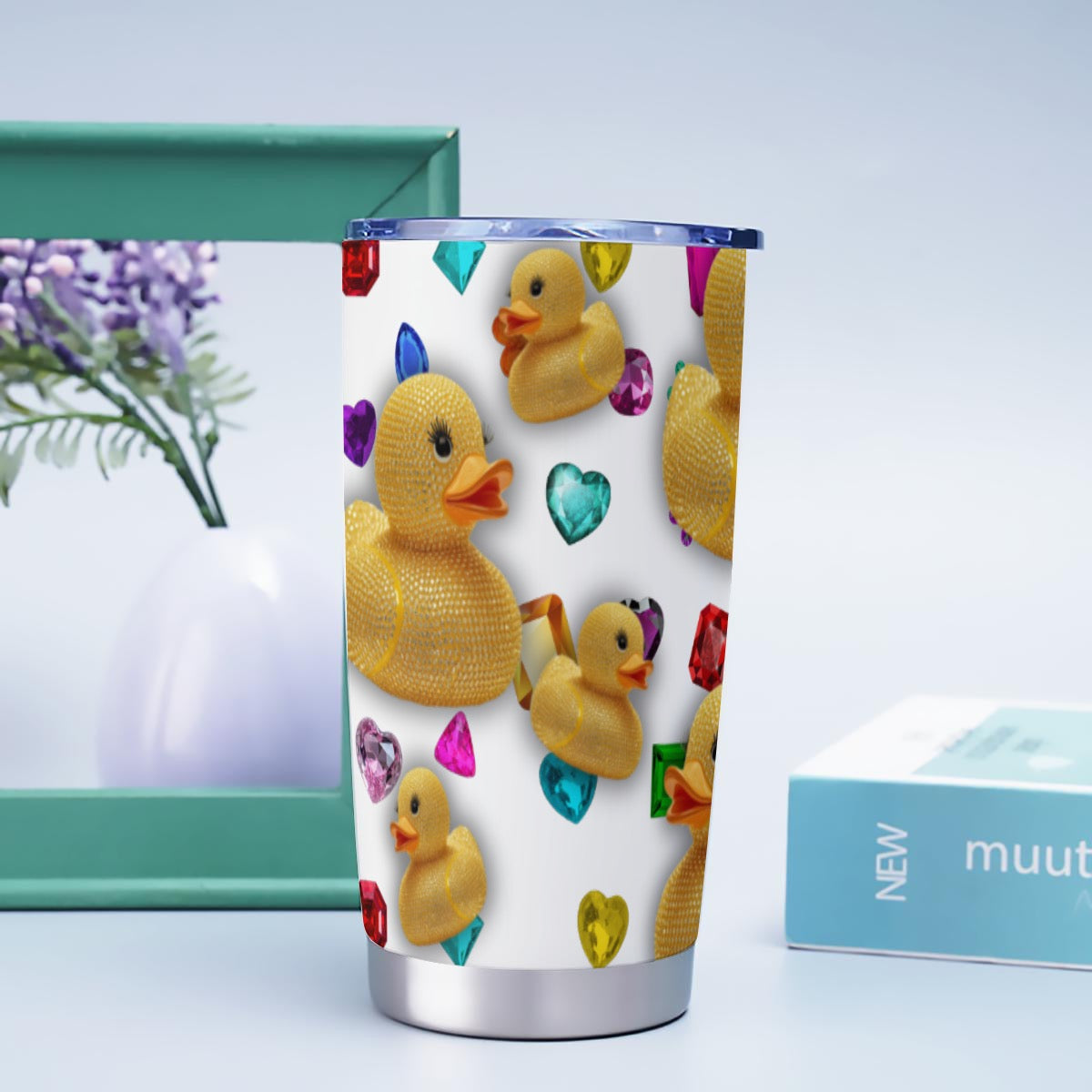 Good Luck Cheer Duck exclusive design 20 oz. stainless steel Tumbler