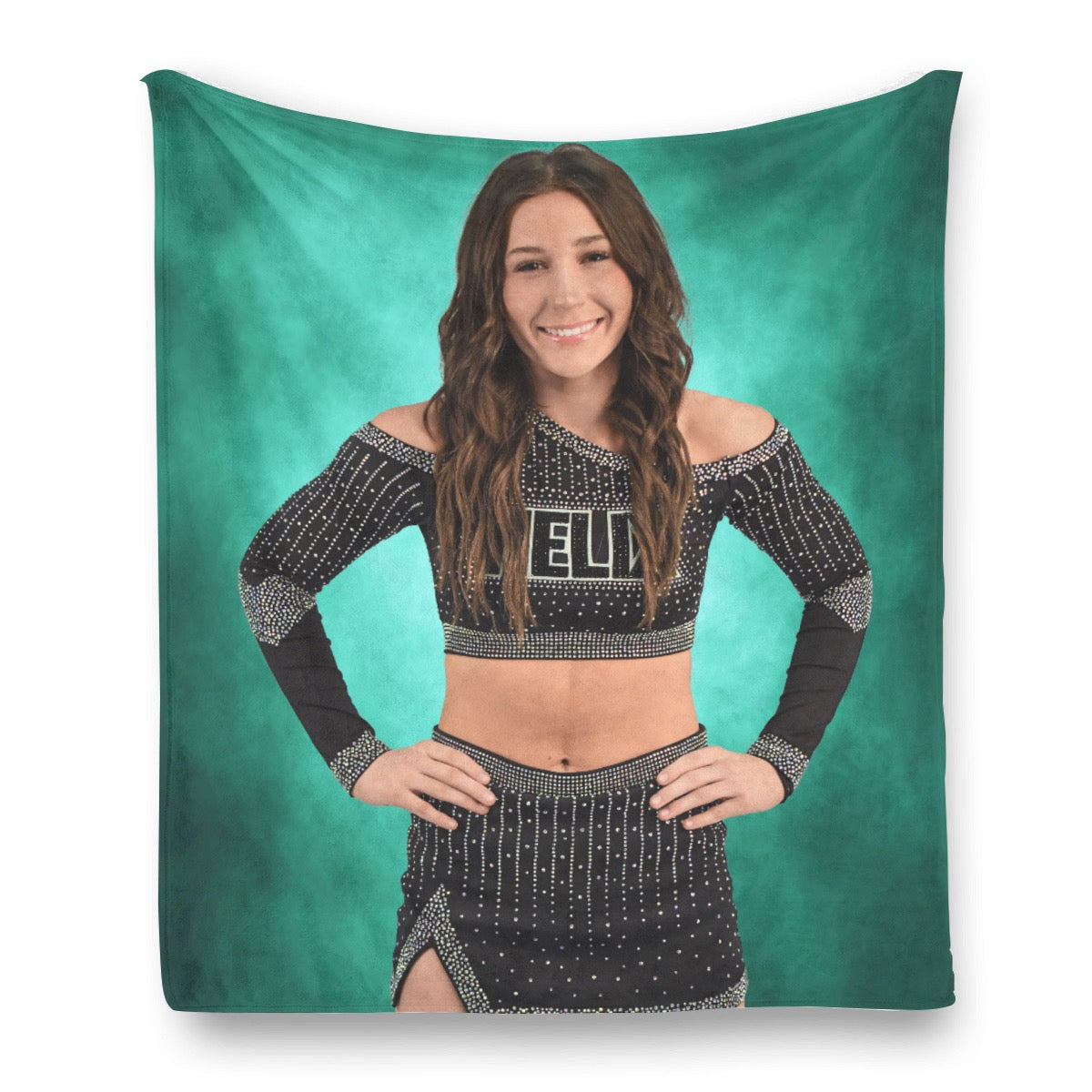 Athlete Custom Fleece Multi Sizes Throw Blanket