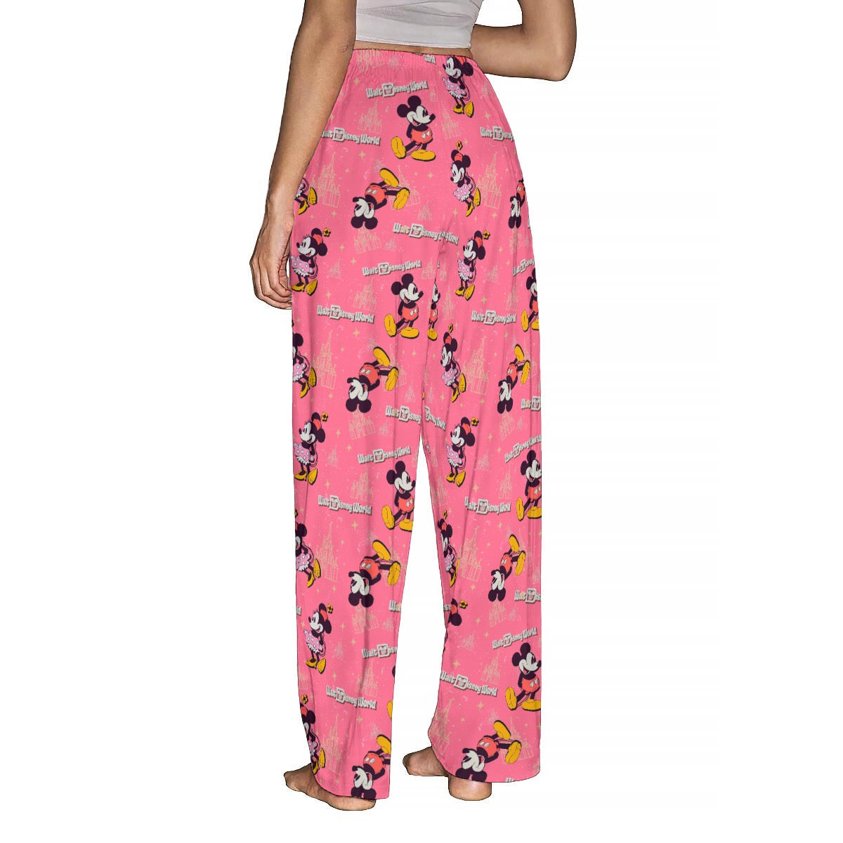Pink Mouse exclusive design Brushed Poly-Spandex Women’s Pajama Pants