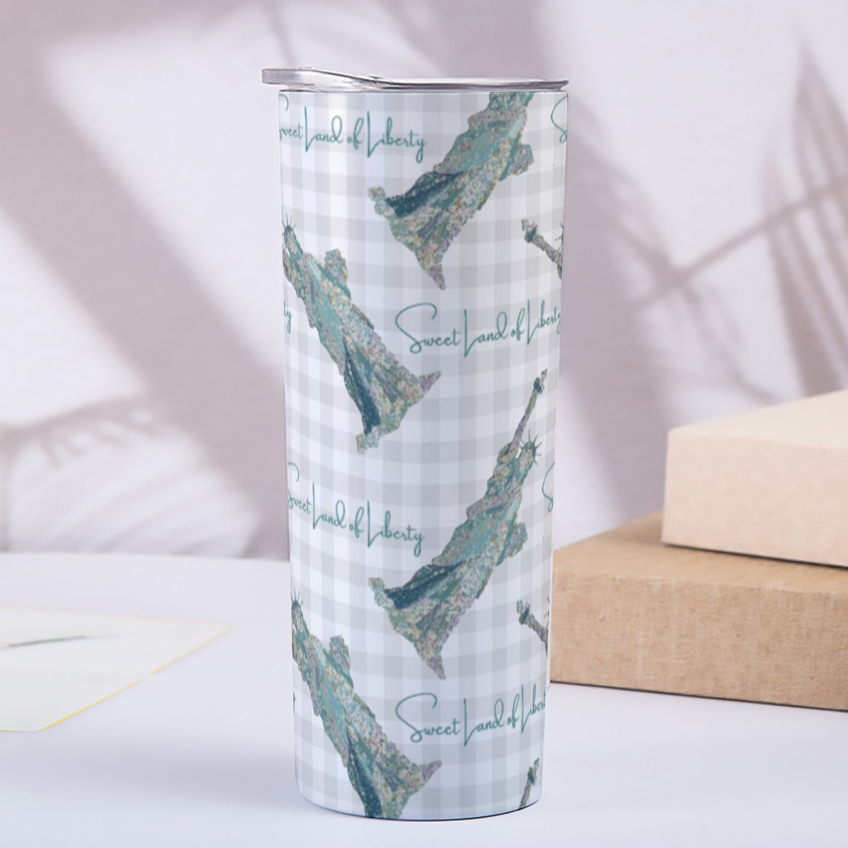 Sweet Land of Liberty Tumbler 20 oz. Statue of Liberty