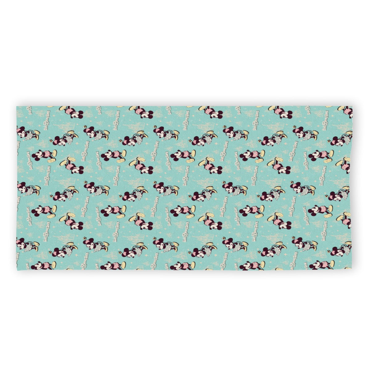 Turquoise Mouse exclusive design 52”x32” Polyester Beach Towel