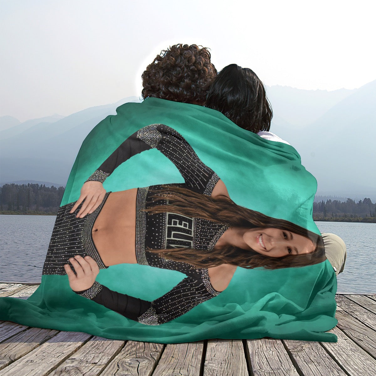 Athlete Custom Fleece Multi Sizes Throw Blanket