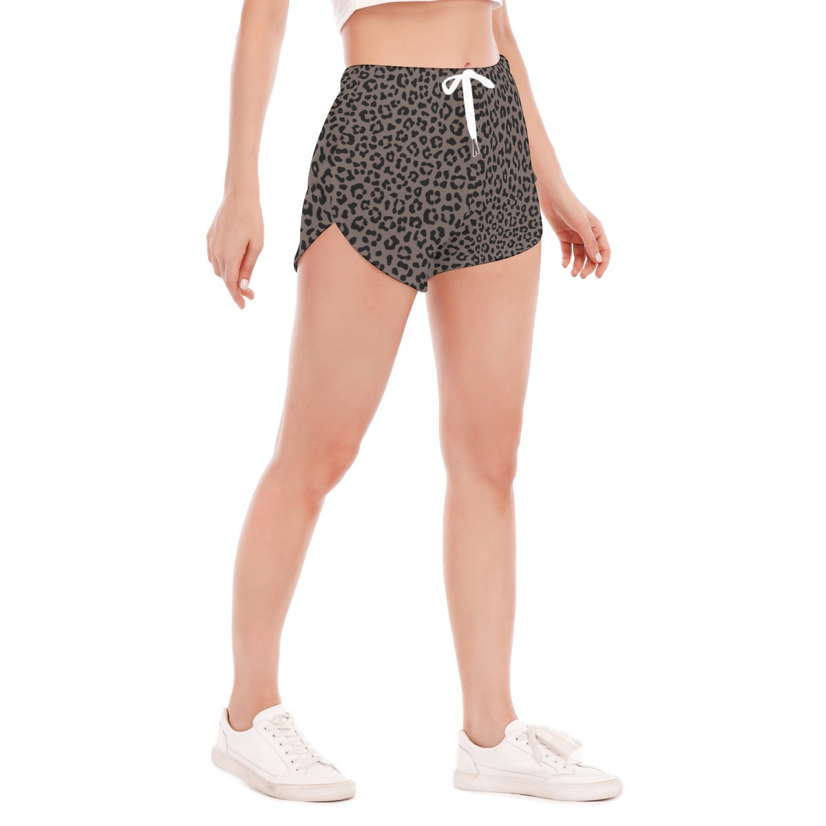 All-Over Print Women's Side Split Running Pants