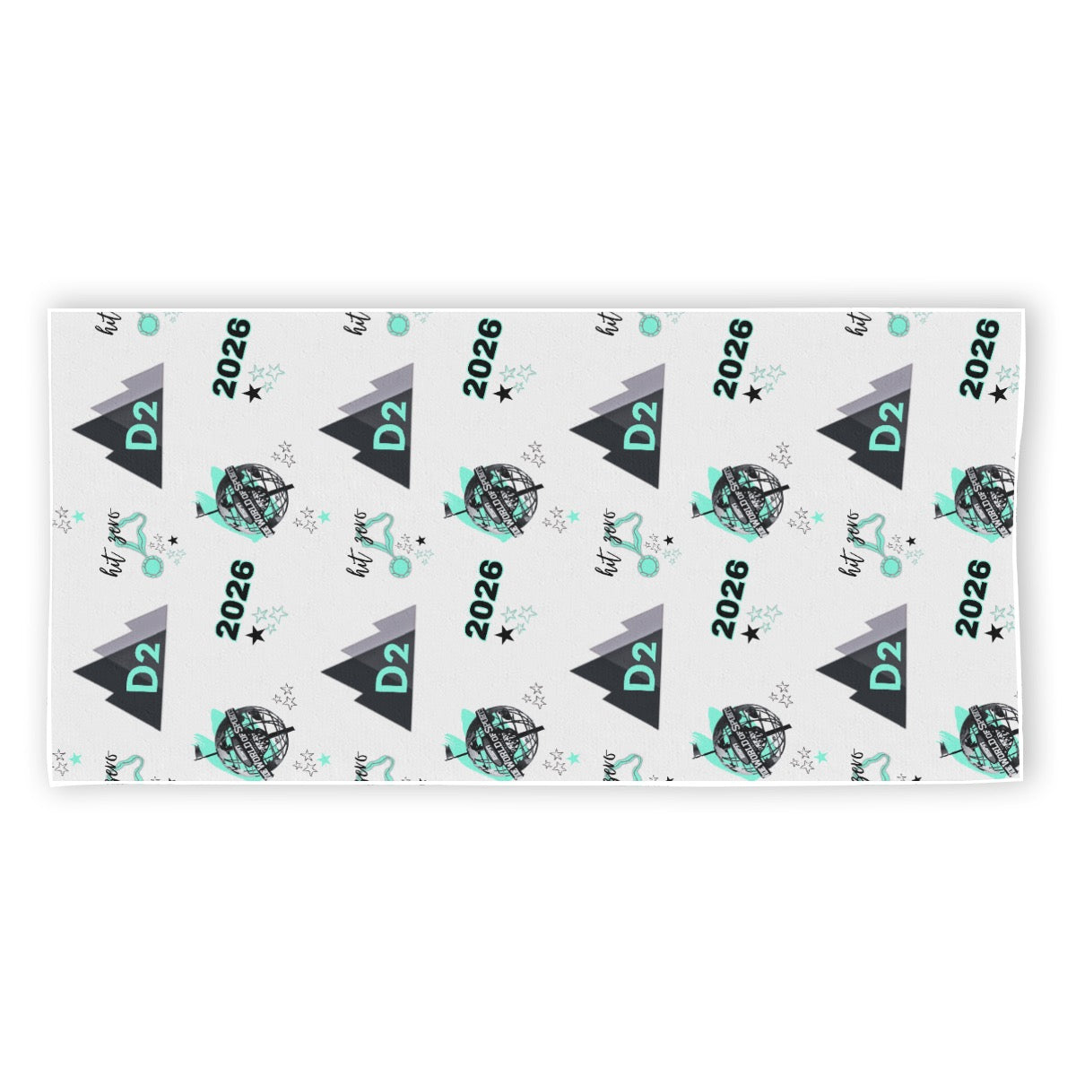 Custom Cheer exclusive design Rectangular Beach Towel