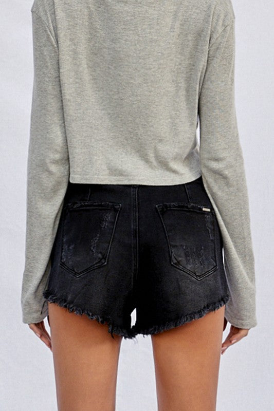 HIGH WAISTED SHORTS